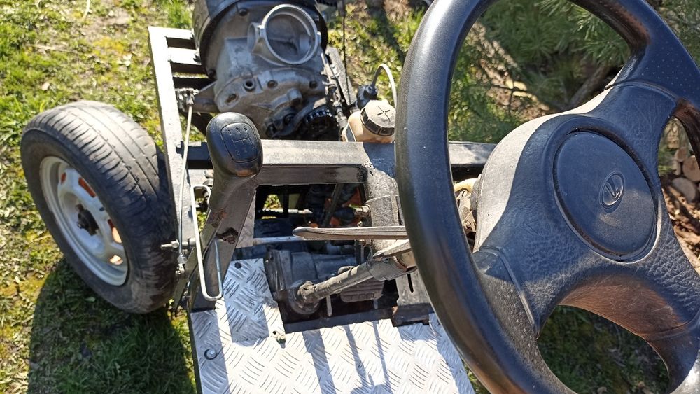 Мінітрактор саморобний