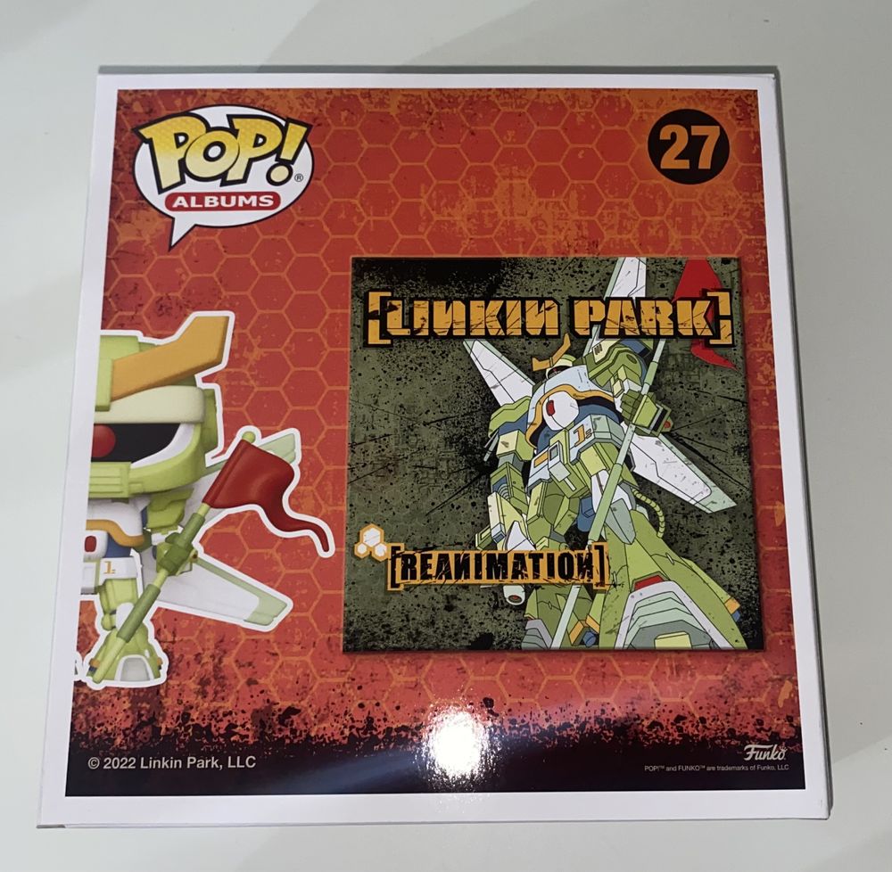 Funko pop albums cover Linkin Park Reanimation 10