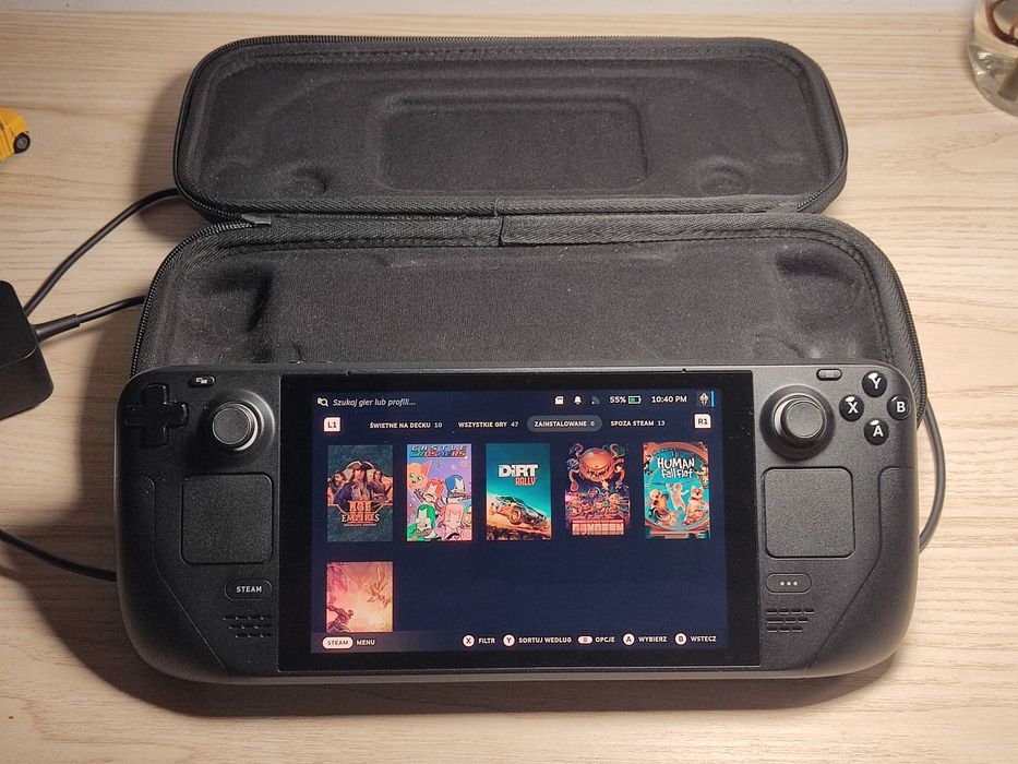 Steam Deck LCD 512gb / 98% kondycja baterii