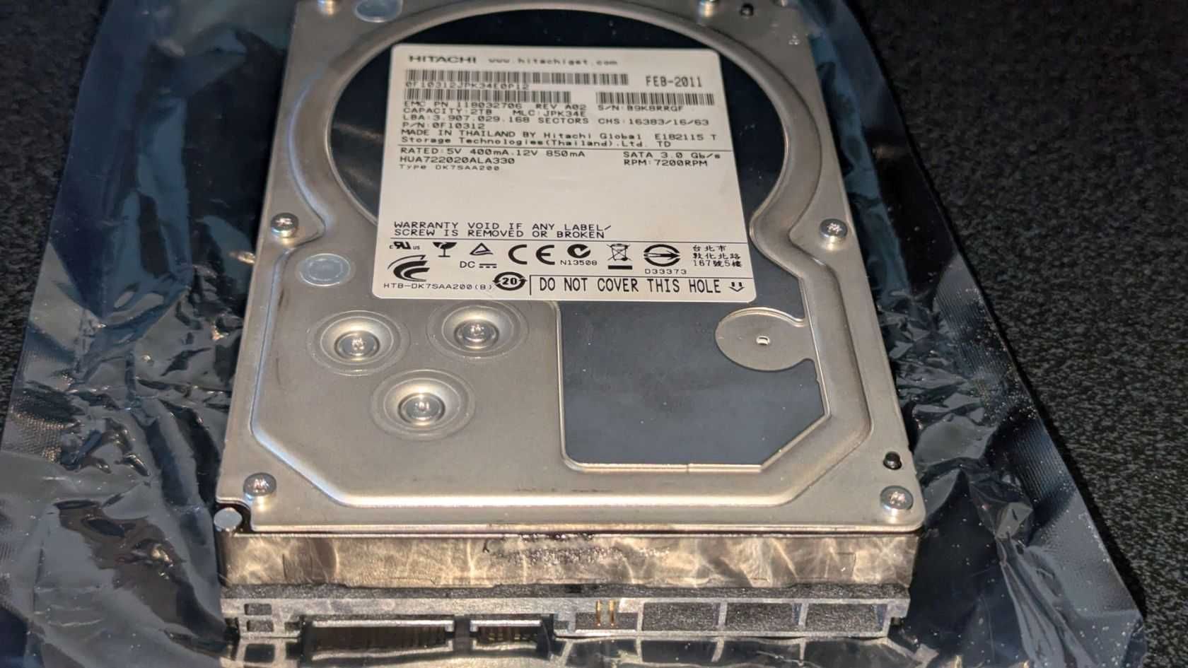 HDD Hitachi 3.5" 2Tb