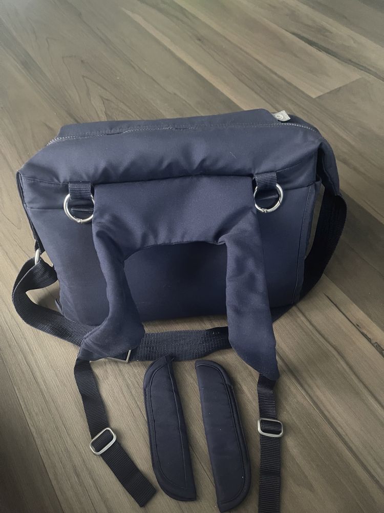 Сумка-рюкзак фірмова Stokke синього кольору