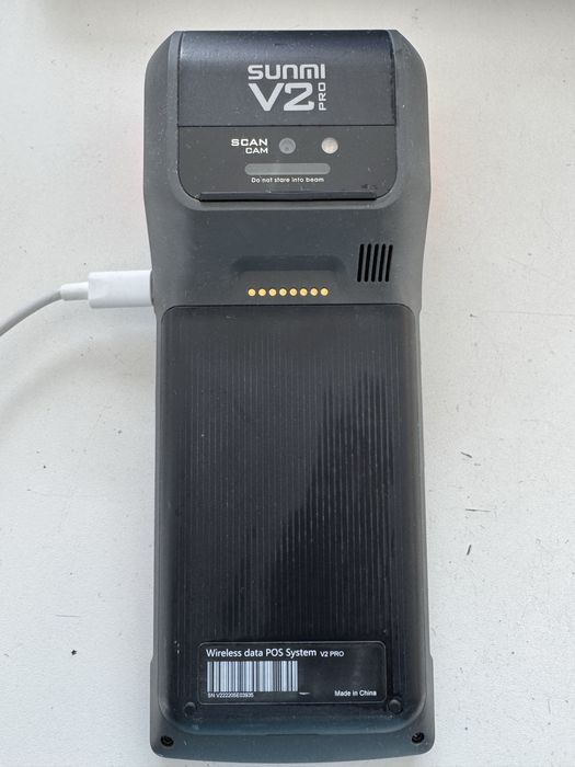 Terminal z drukarka termiczną do zamowień Sunmi V2 PRO