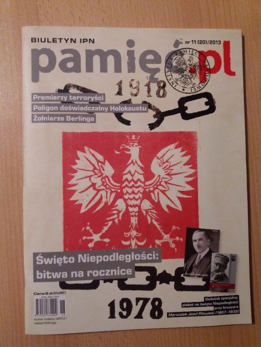 Biuletyn IPN pamięć.pl historia nauka prasa magazyn plakat Piłsudski