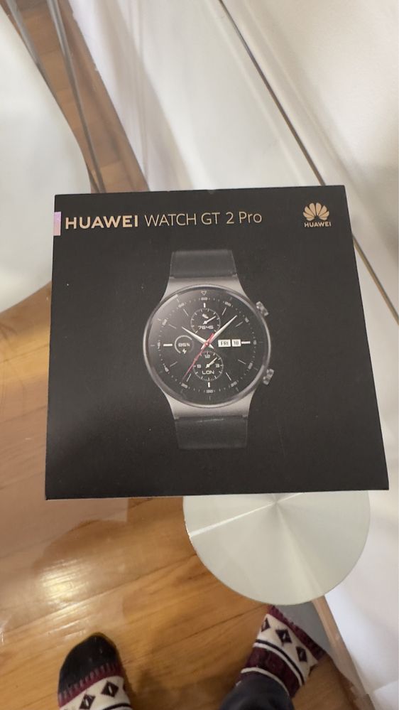 Smartwatch HUAWEI Watch GT2 Pro (46mm - Preto)