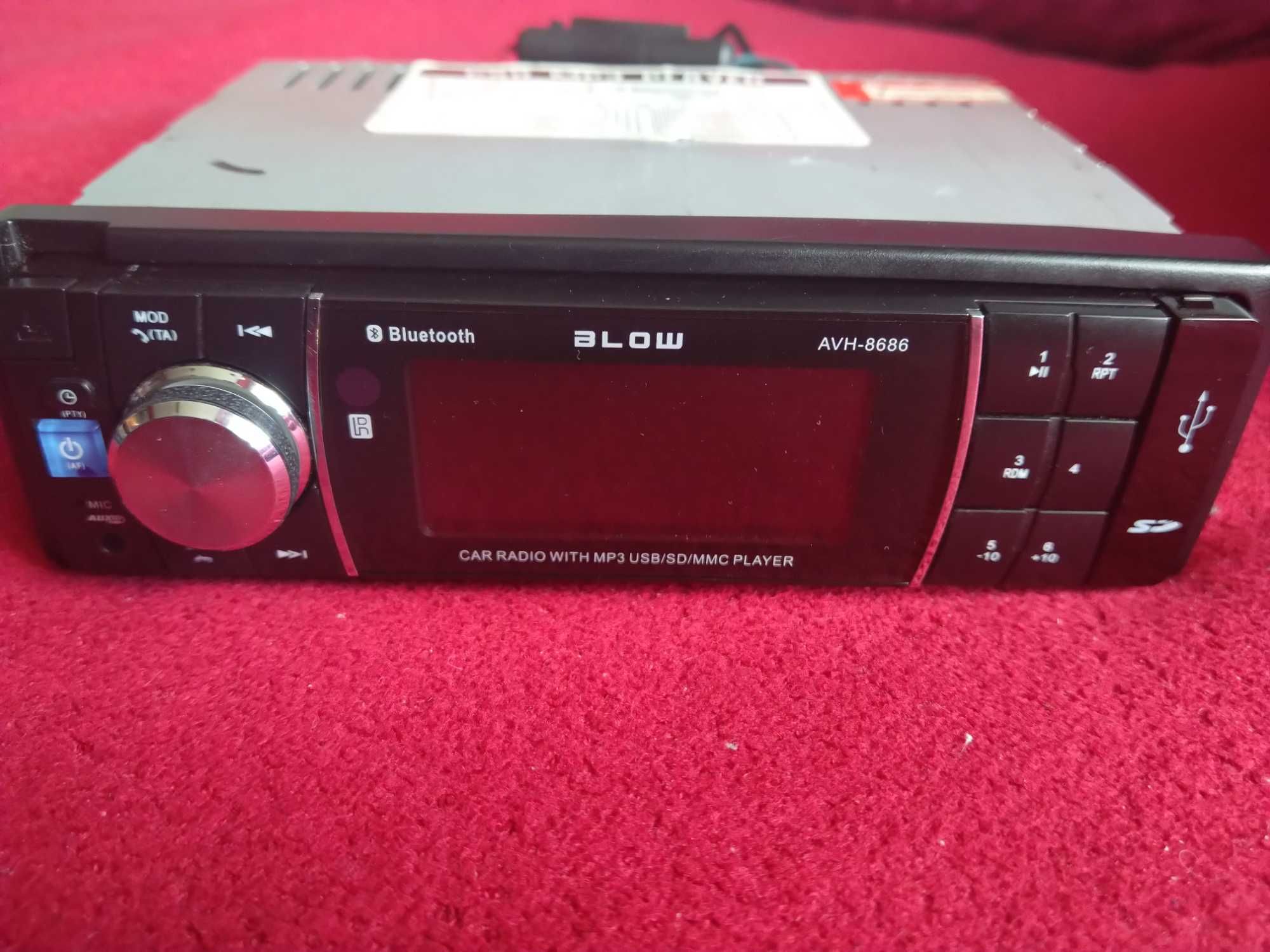 Radio samochodowe bluetooth