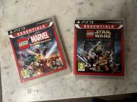 Sony PlayStation 3 PS3- Lego: Marvel i Star Wars - 2 gry