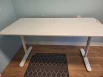 Biurko Ikea Bekant 160x80 biale