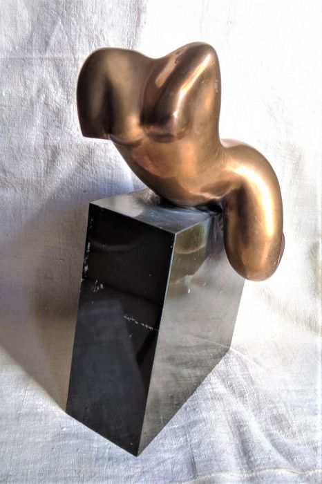 Escultura Bronze Figura Feminina