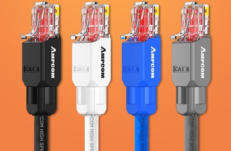 Роз'єм Ampcom RJ-45 CAT6 багаторазовий