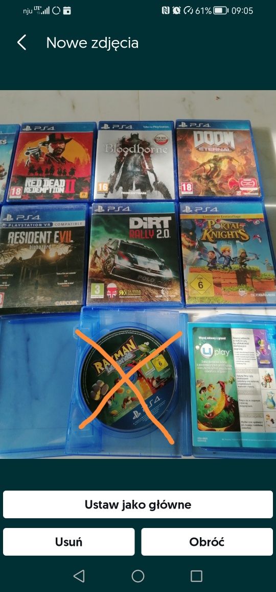 Gry Konsola PlayStation 4.,Nintendo Wii i Wii u