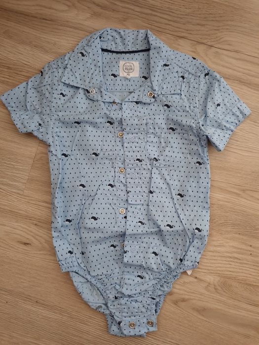 Koszulobody Cool Club Smyk r.80 niebieskie