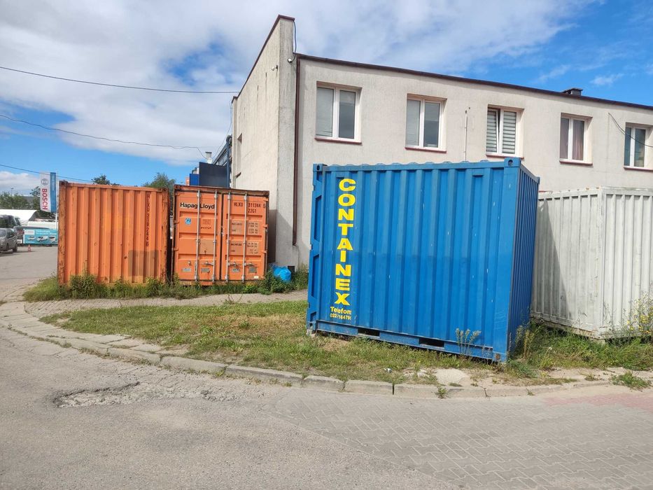 Kontener garaż blaszak box magazynowy