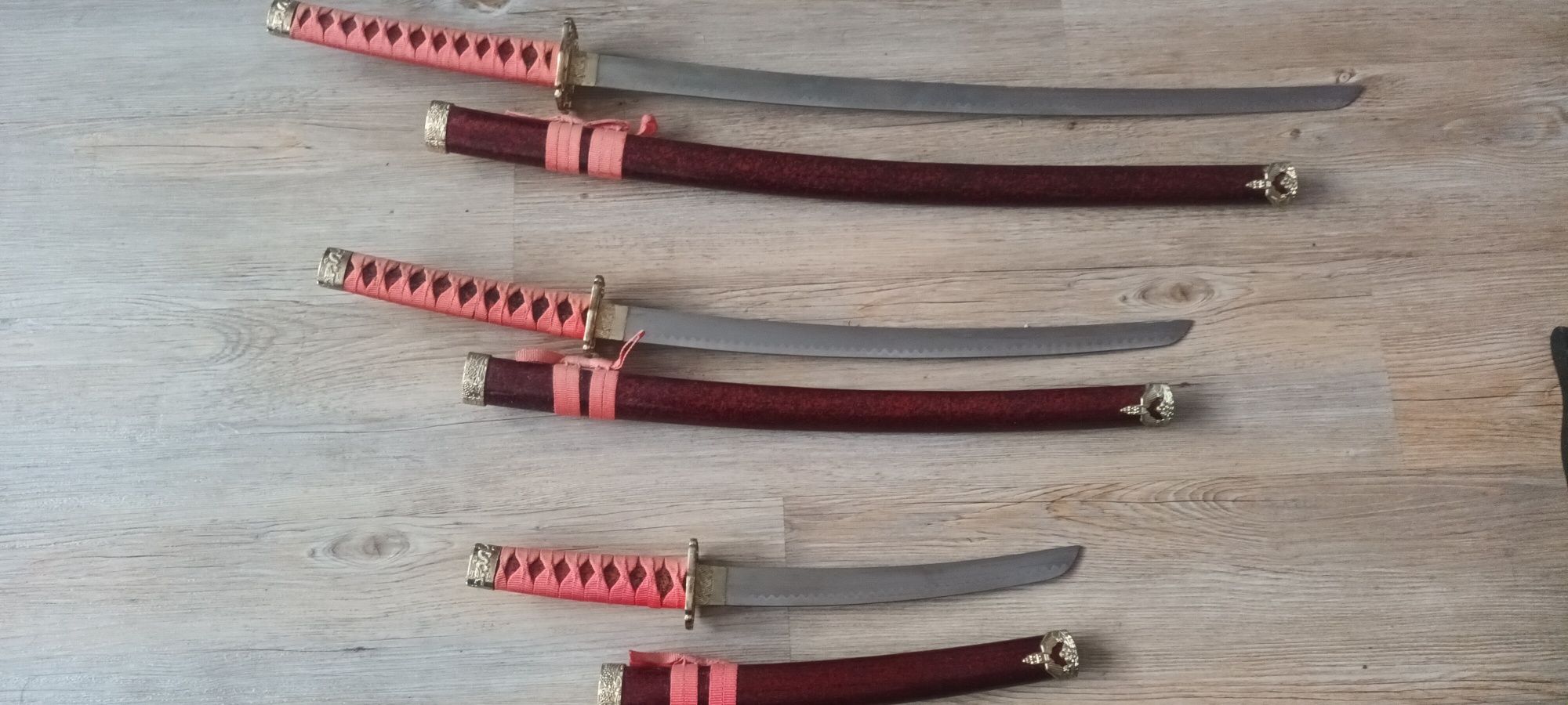 Ozdobne  miecze samurajskie