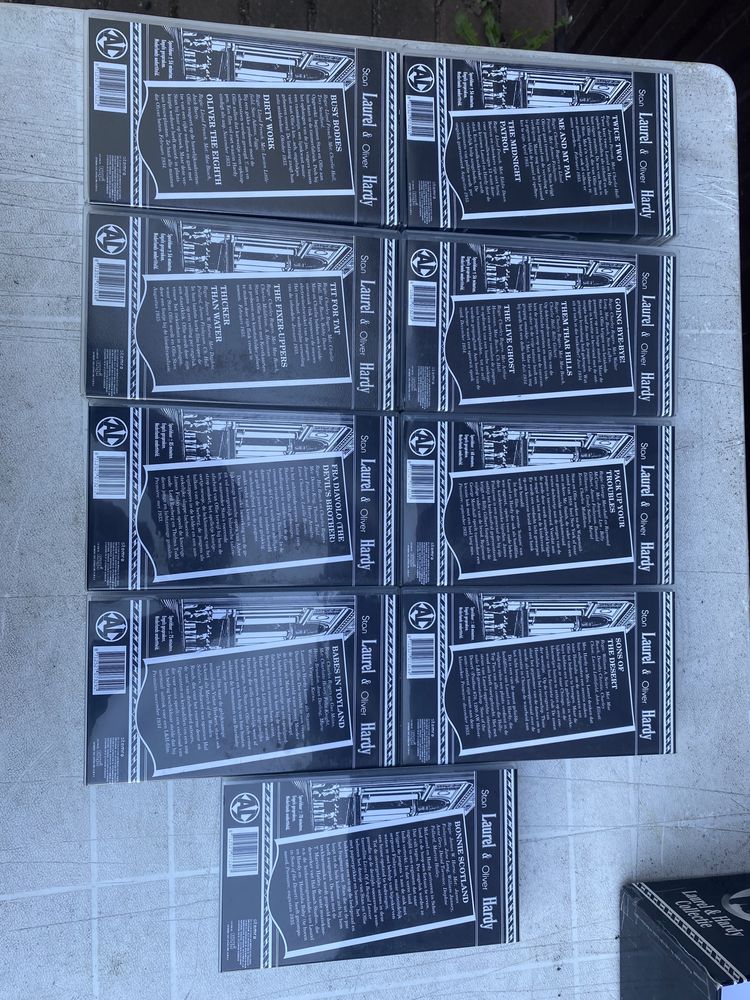 VHS Kolekcja 19 Kaset Flip i Flap (Laurel and Hardy)