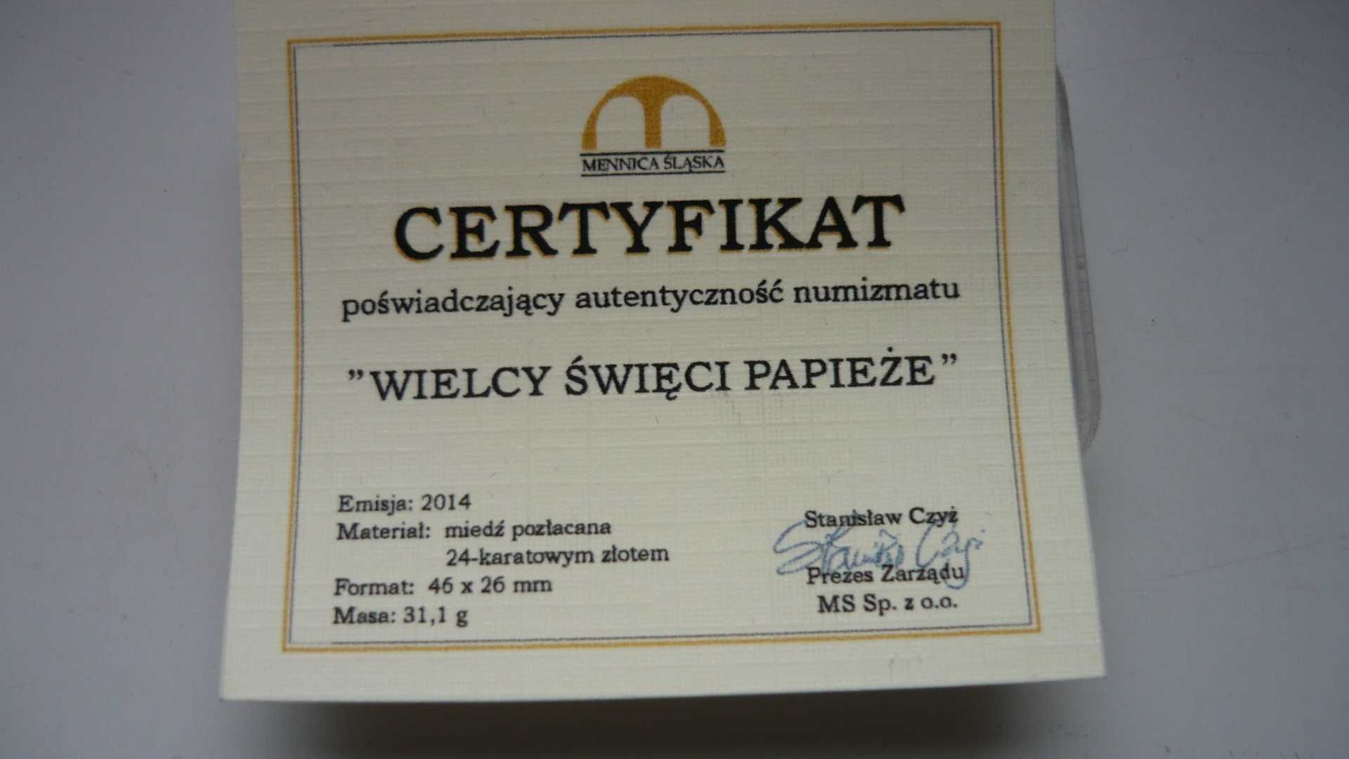 Wielcy Święci Papieże,Jan XXIII i Jan Paweł II