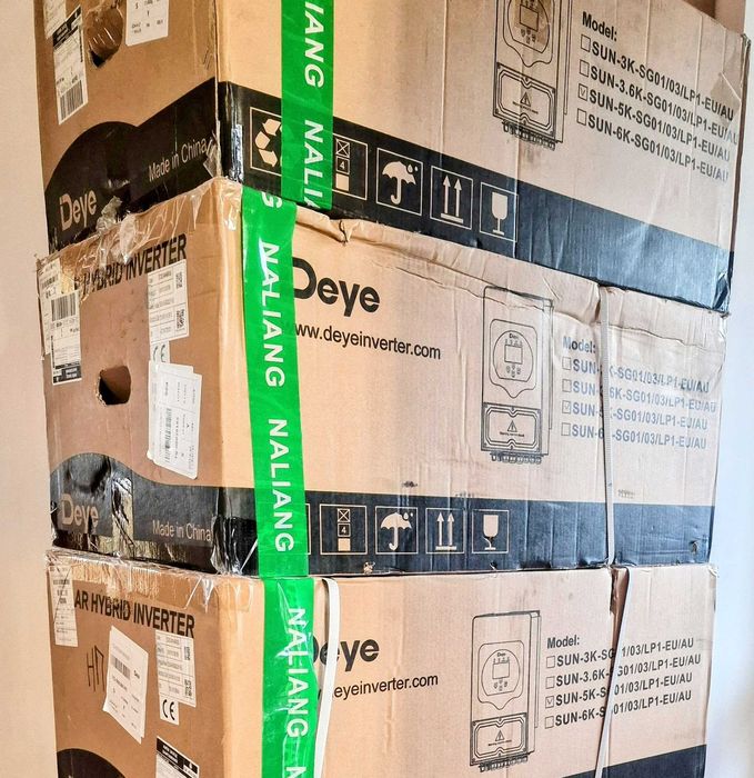 Найтихіший Інвертор DEYE - 5KW - SUN-5K-SG03LP1-EU для дома, ДБЖ