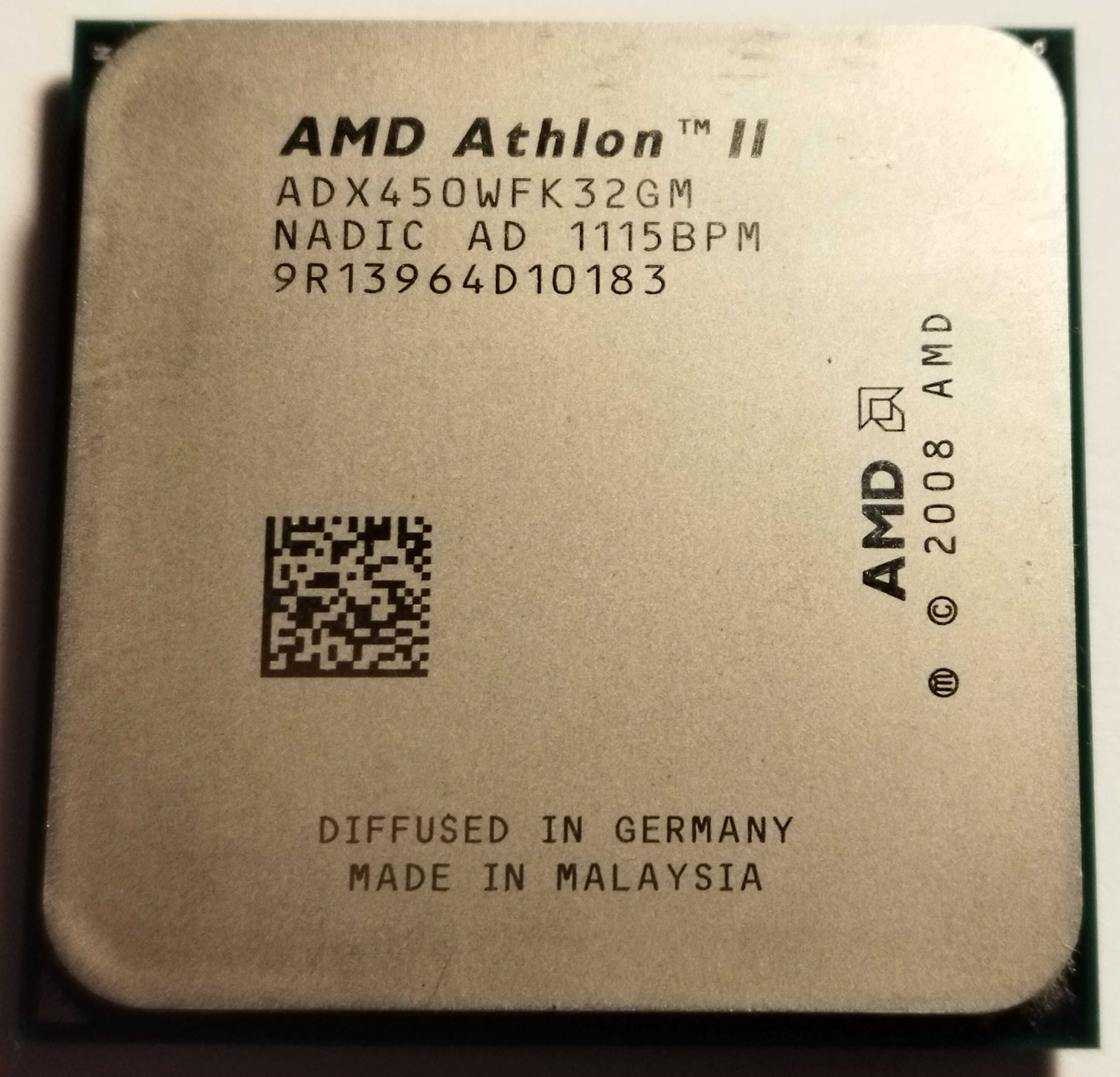 Процесор AMD Athlon II X3 455 AM3 (ADX450WFK32GM)