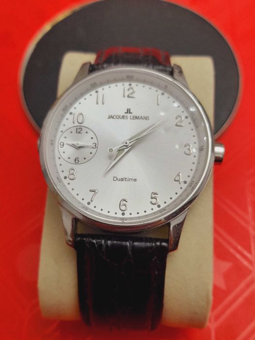 Relógio Jumbo JACQUES LEMANS Dual Time