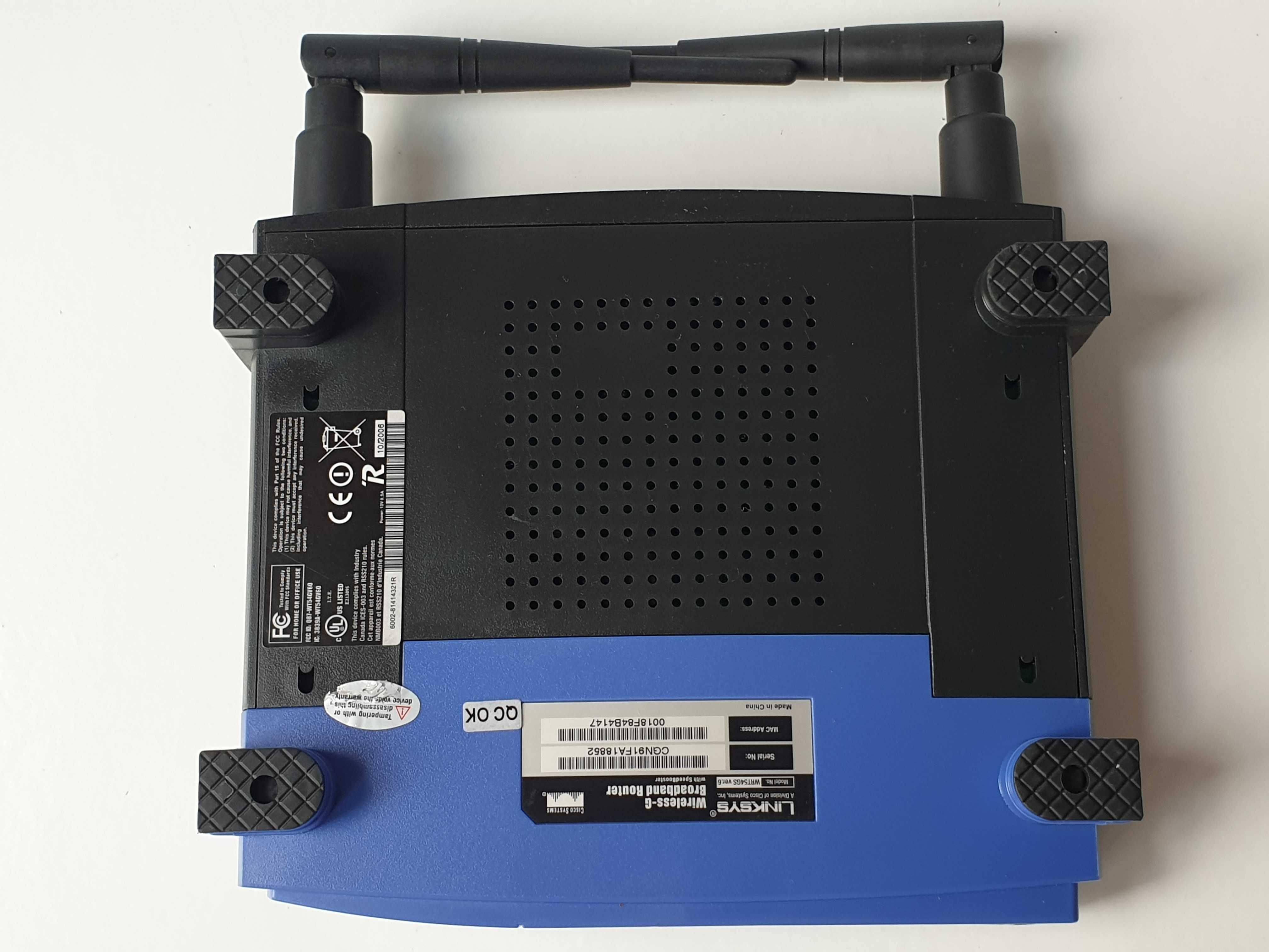 WI FI роутер маршрутизатор 2.4 Gz Linksys WRT54GL
