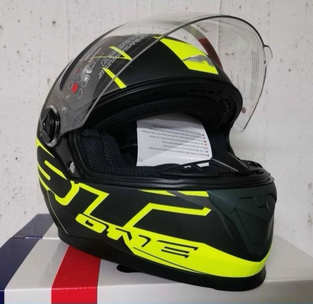 Capacete Astone GT2 Yellow / Black Matte ( XL )( NOVO )