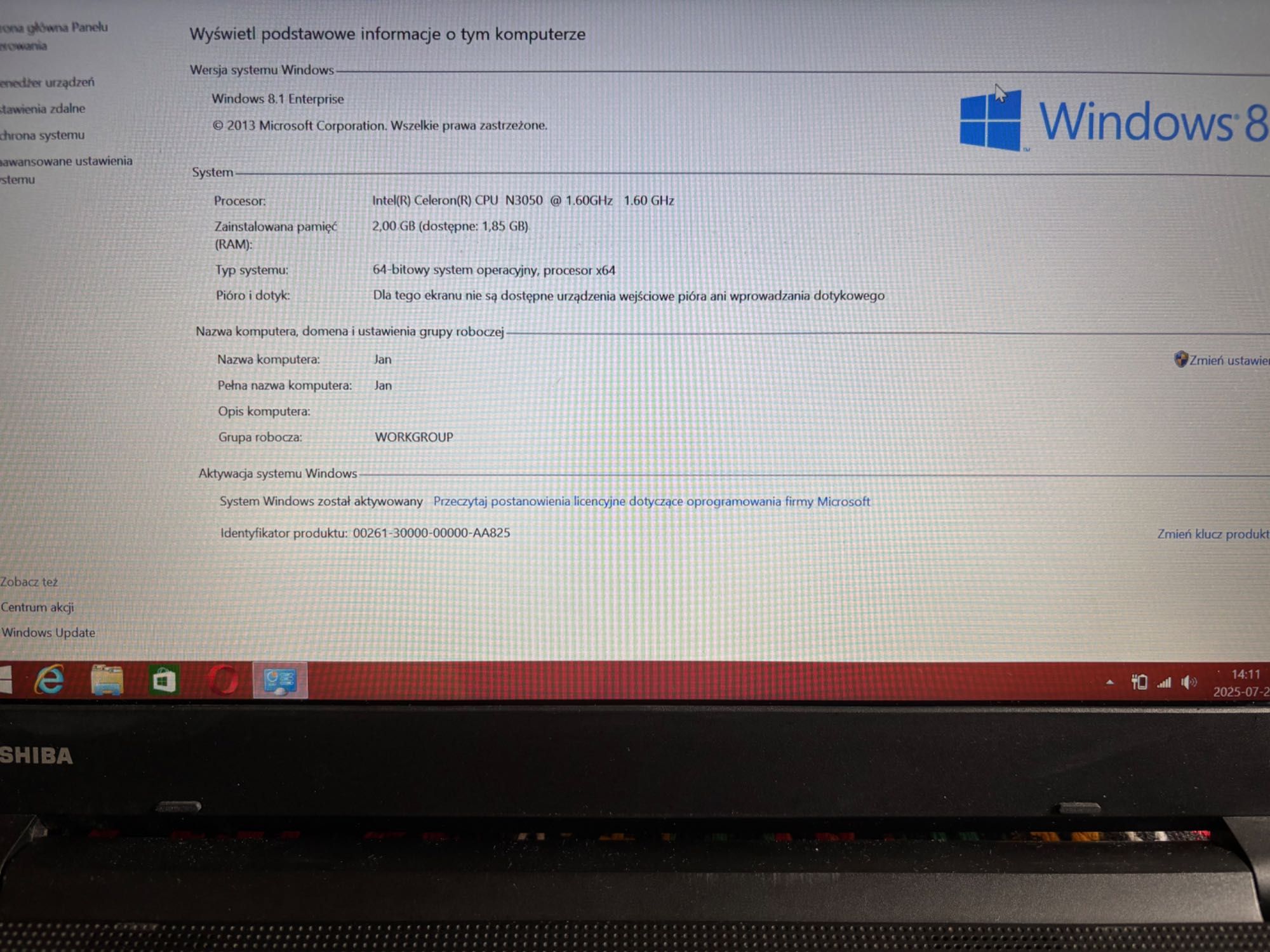 Toshiba Satellite c40-c-10q