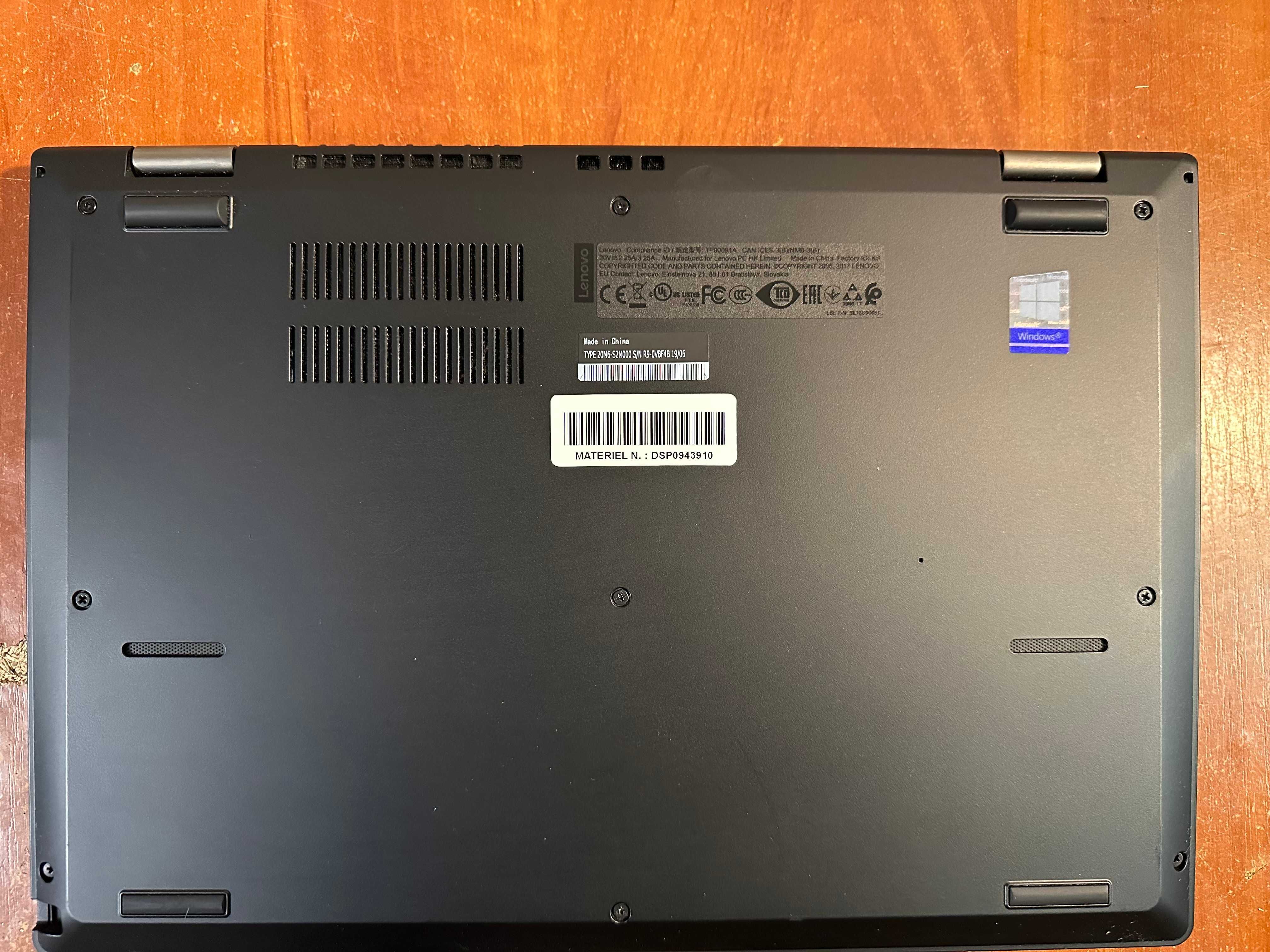 Ноутбук Lenovo THINKPAD L380 / 13.3"/  CORE I5-8250U 4ядра 8 потоків