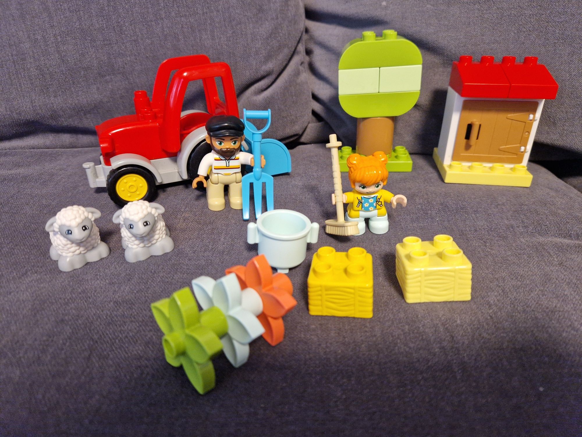 Lego duplo 10950 Traktor i zwierzęta gospodarskie