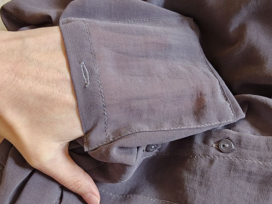 Czarna prześwitująca koszula marki Clockhouse