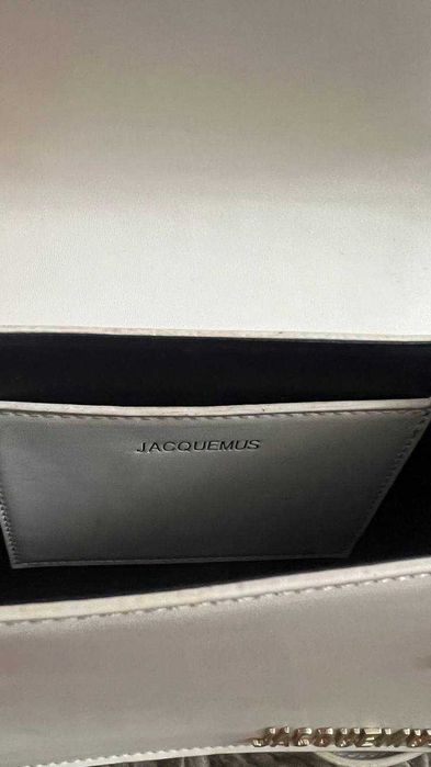 Сумка jacquemus біла