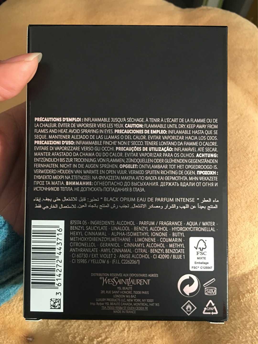 Perfumy YSL Blue Opium