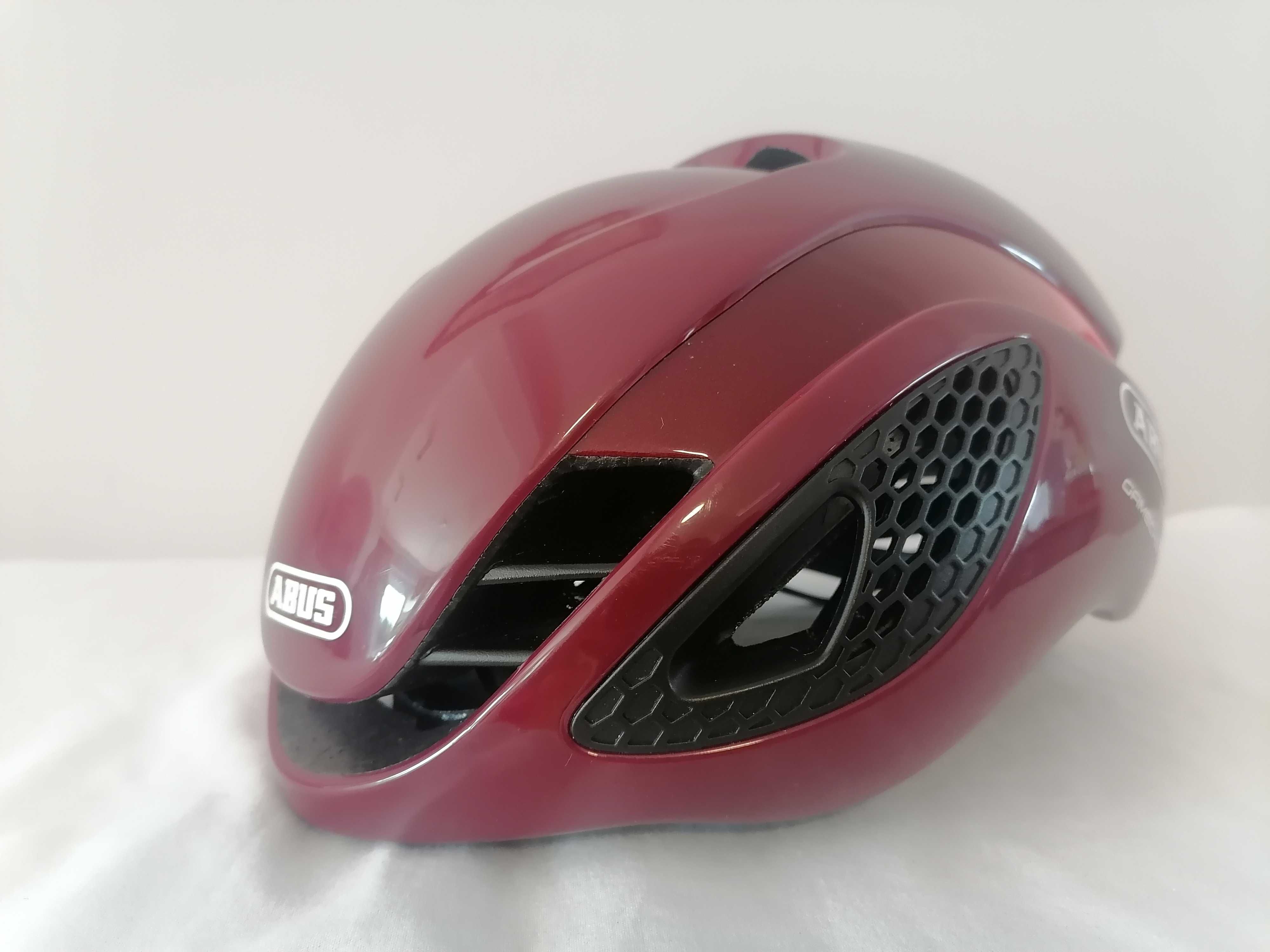 Kask rowerowy szosowy Abus GameChanger Bordeaux Red S 51-55cm