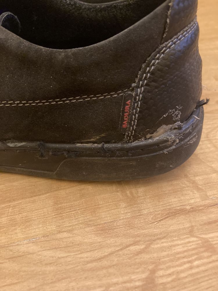 Buty badura skórzane