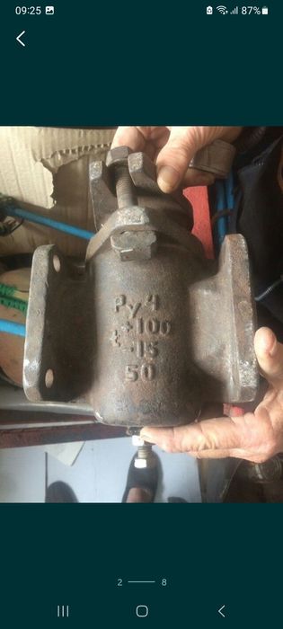 Кран ду 40 , штангенциркуль ссср,  ду 50 , фланец  , флянець , кран пр