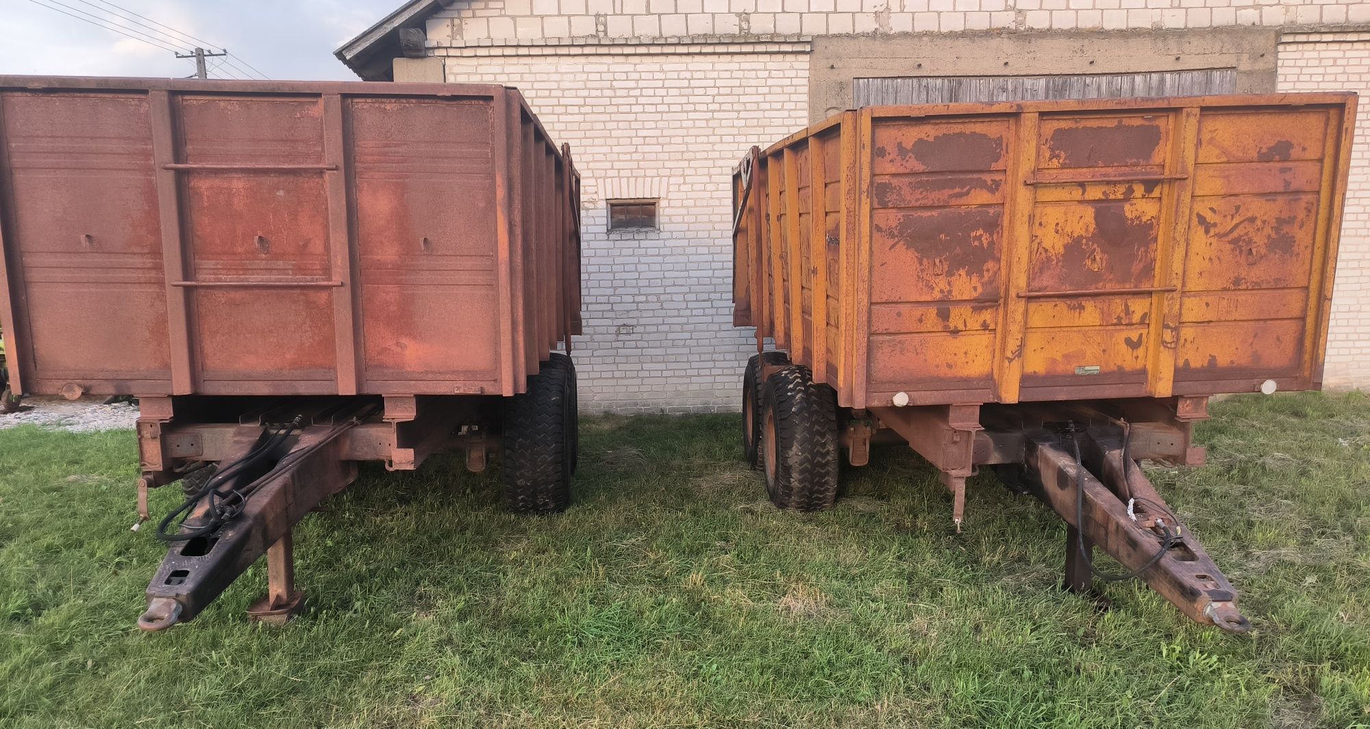 Przyczepa Belarus 12t skorupowa wywrotka