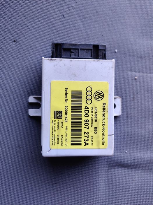 Moduł sterownik ciśnienia opon Audi A6 C5 allroad a8 d3