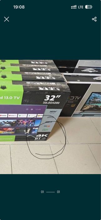 МЕГА СКИДКИ - 2000 грн | Телевізор Samsung 32 4K Smart tv Android 13