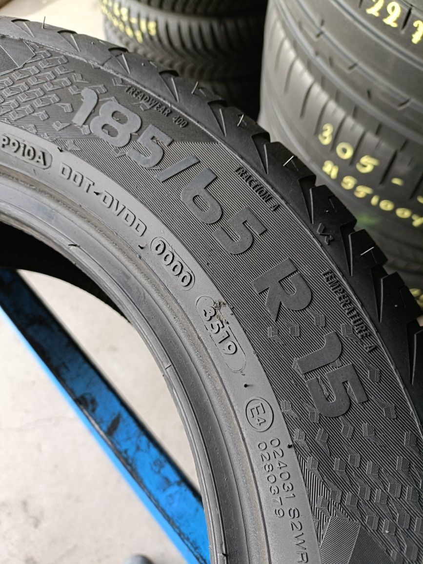 C25, 1 sztuka 185/65r15 Vredestein Quatrac 5 z 2019r 6.5mm