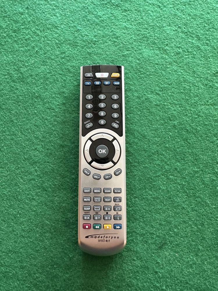 Comando universal Madeforyou Web 4:1 Tv- Dvd-HiFi