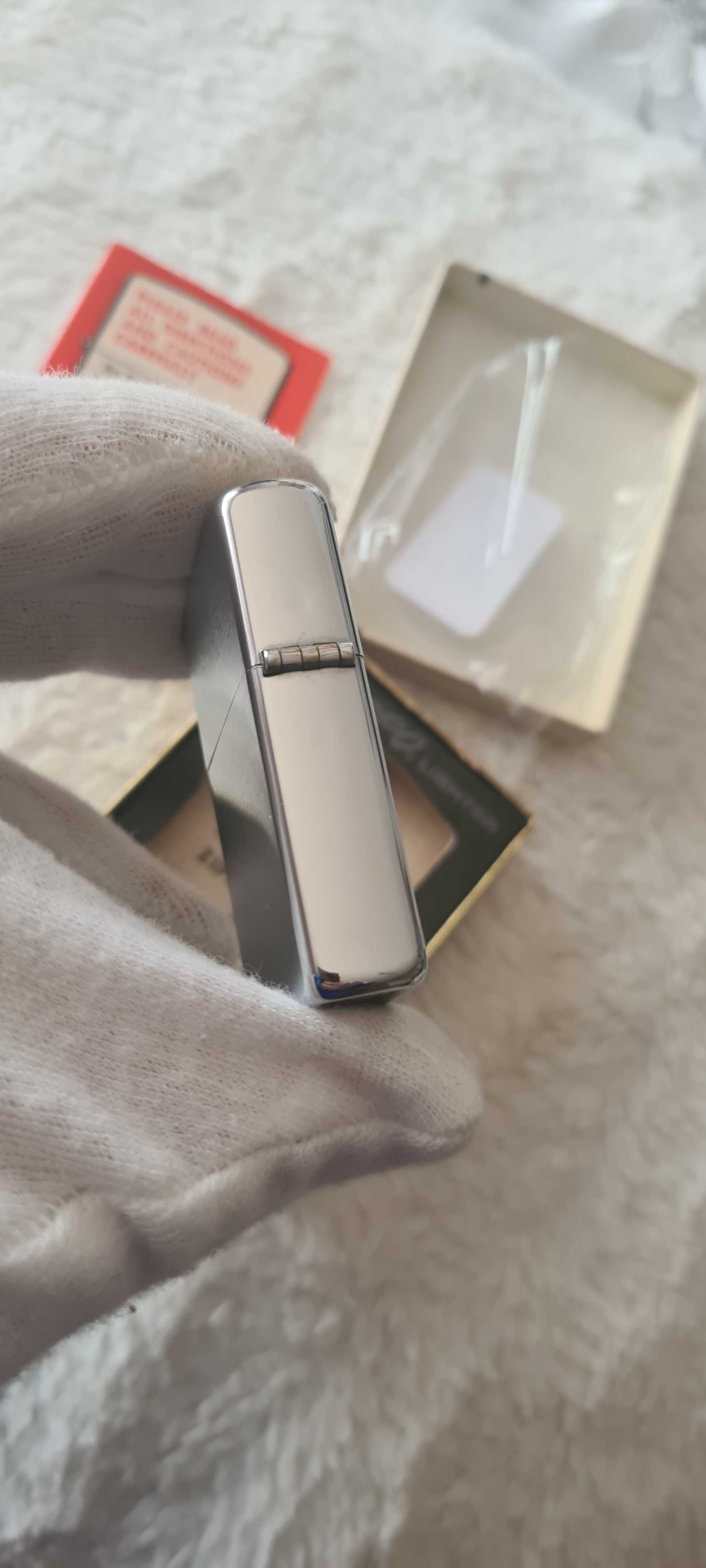 Zapalniczka Zippo Brushed Long Island 1969r. Nowa.