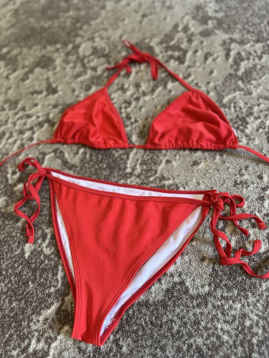 Купальник M червоний