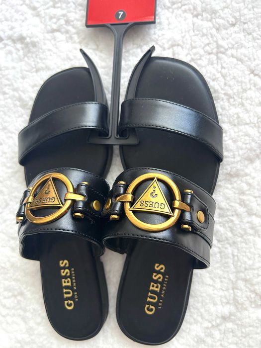 Guess klapki z logo roz 38