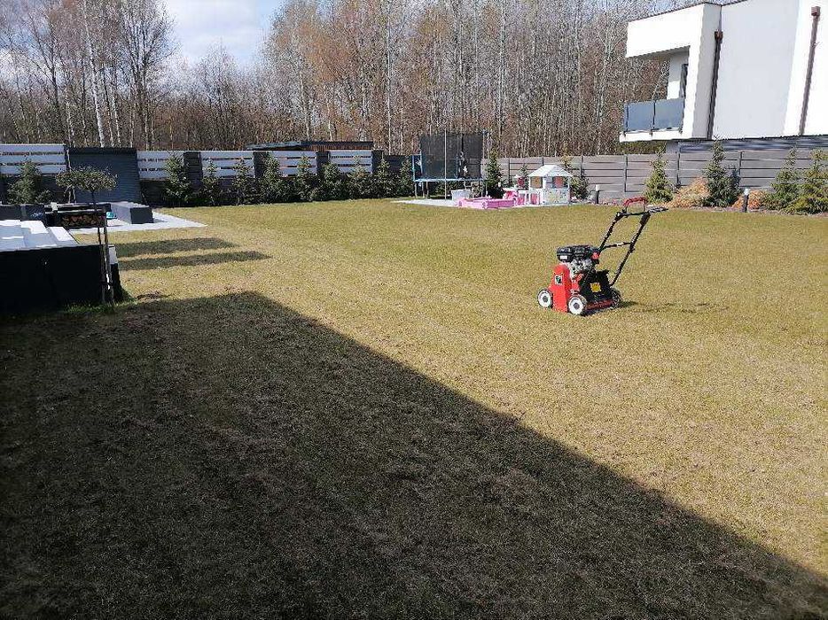 Usługi ogrodnicze, koszenie trawy , nawodnienia ogrodu, glebogryzarka