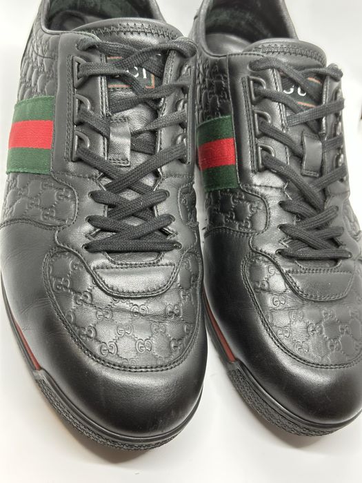 Шкіряні кросівки Gucci
