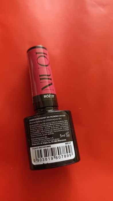 Różowy lakier do paznokci hybrydowy 
Różowa hybryda
Różowy hybrydowy l