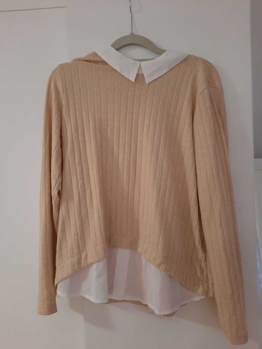 Bluzka z kołnierzykiem rozmiar xs New yorker