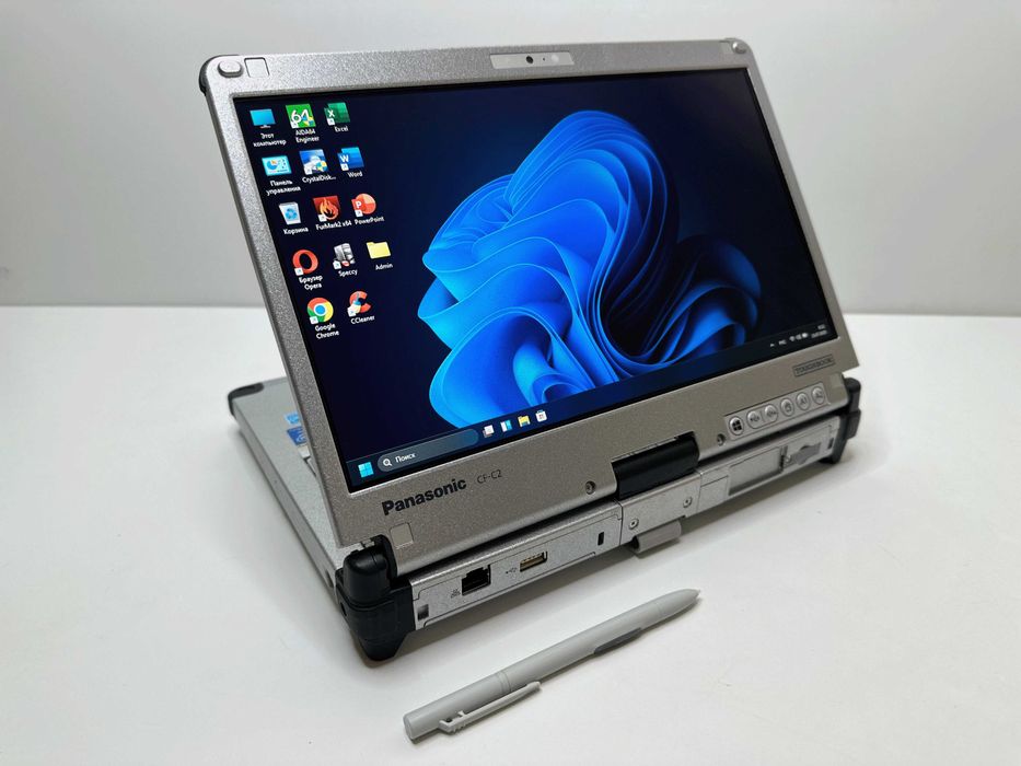 Броньований Panasonic Cf-C2, Core i5-4300U, 12Gb, 256Gb, трансформер