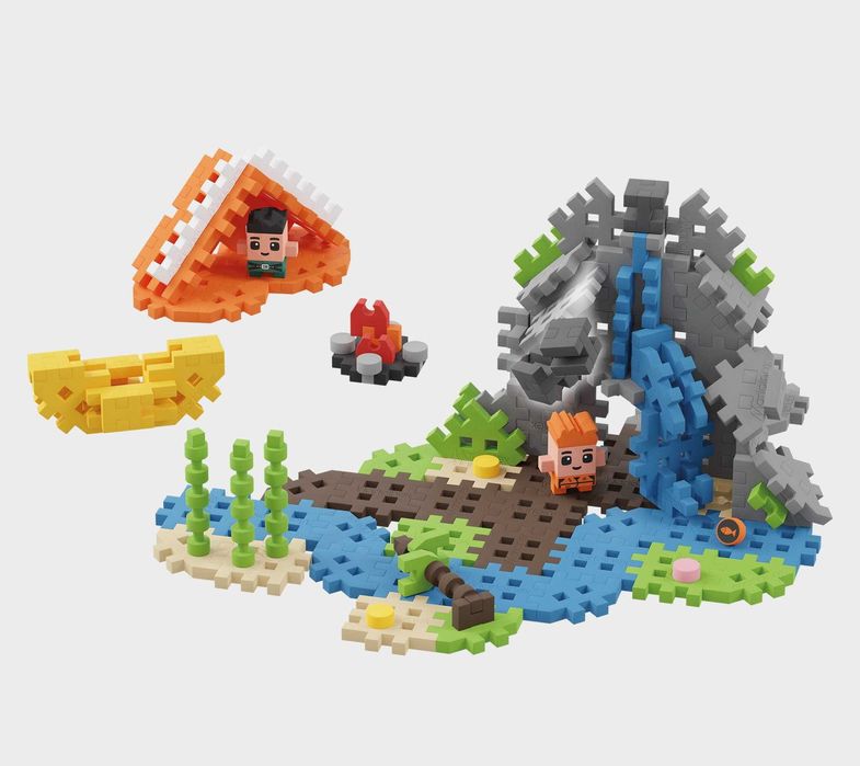 Marioinex Mini Waffle Adventure Sekretna Jaskinia Klocki Miękkie *NOWE