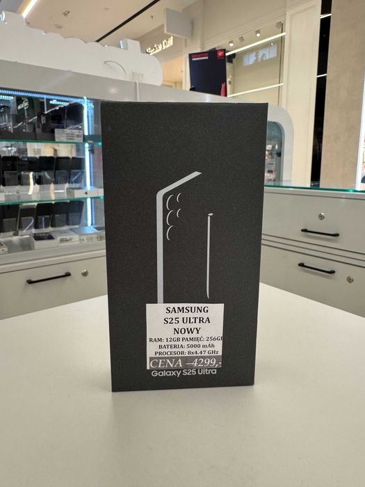 Samsung S25 Ultra 12/256GB NOWY Topcase Vivo *Raty 0%