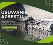 Usuwanie eternitu demontaż azbestu transport utylizacja