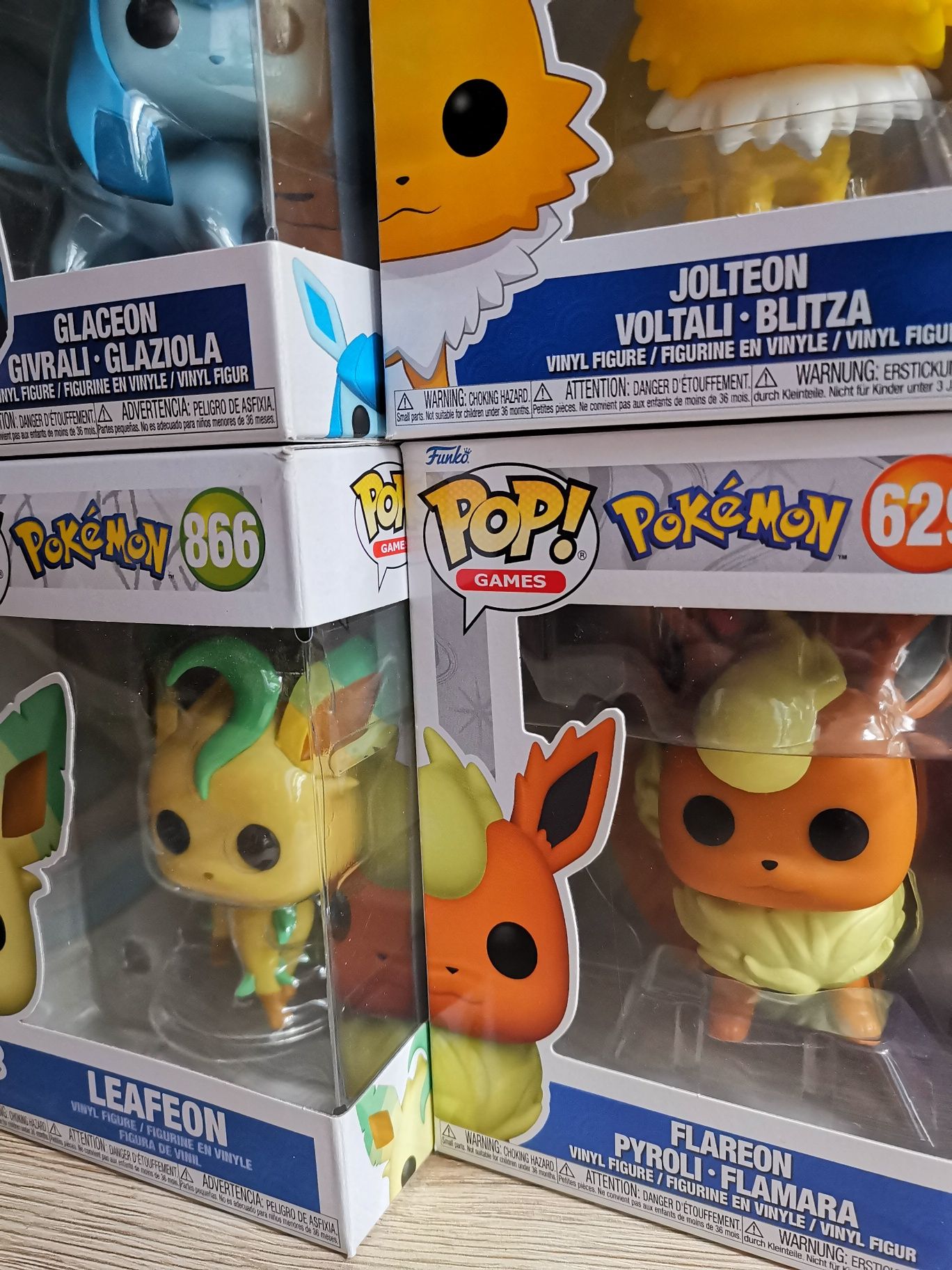 Zestaw FUNKO POP Eevee i ewolucje